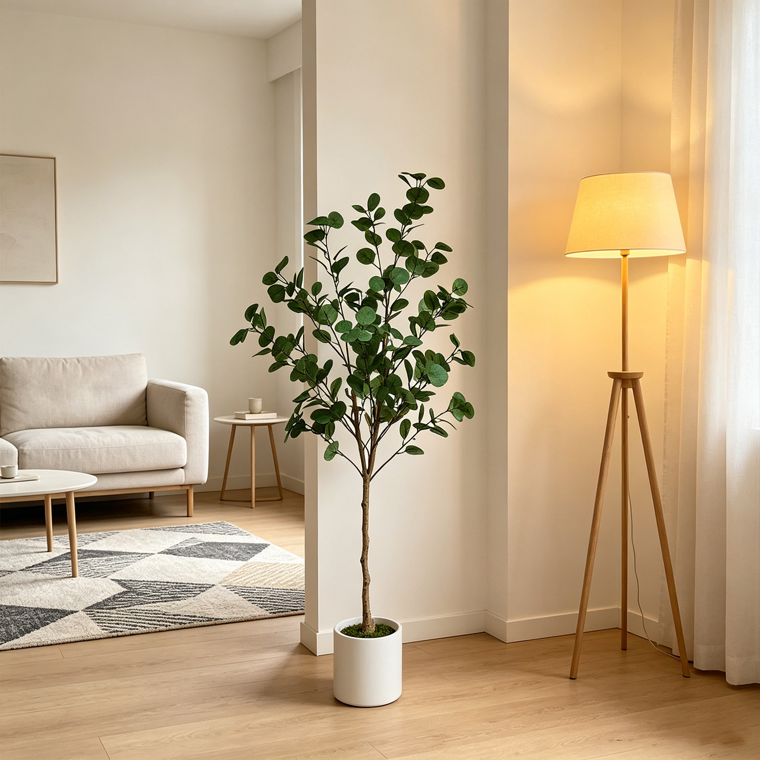 120-155Cm/5.1Ft Kunstmatige Eu - Ficus Lyrata Tree recensie en prijs